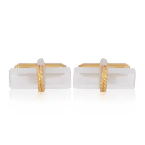 Crystal Bar Cufflinks - Buy Premium Designer Set | Jaipurio