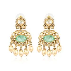 Green Gulshan Earring Jaipurio Curates Holiday - Buy Emerald Garden Limited Luxury | Jaipurio