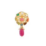 Navratan Earring Jaipurio Curates Holiday - Buy Nine Gems Festive Elegance | Jaipurio