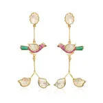 Chidhiya Earrings Jaipurio Curates Holiday - Buy Freedom Sparrow Limited Luxury | Jaipurio