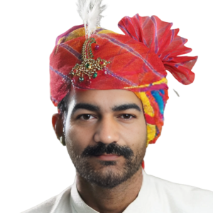 Multi Purple Lehariya Traditional Safa - Royal Rajasthani Turban | Jaipurio