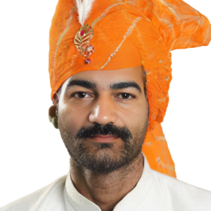 Yellow Cotton Lehriya Traditional Safa - Authentic Rajasthani Turban | Jaipurio