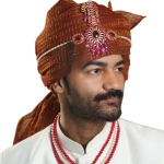 Maroon Doriya Traditional Safa - Premium Rajasthani Turban | Jaipurio