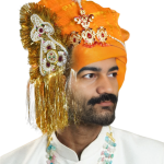 Metal Doriya Traditional Safa - Buy Premium Metallic Groom Wedding Headgear | Jaipurio