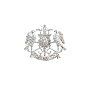 Rathore Monogram Silver-Toned Cufflinks | Premium Heritage Design, Royal Elegance | Luxury Traditional Accessories | Classic Gift Choice
