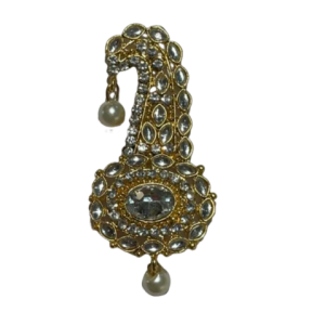 Golden Kalangi Sarpech - Regal Groom's Wedding Accessory