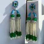 Turquoise Enamel Hangers Jaipurio Curates Holiday - Buy Ocean Sky Limited Luxury | Jaipurio