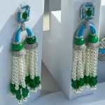 Turquoise Enamel Hangers Jaipurio Curates Holiday - Buy Ocean Sky Limited Luxury | Jaipurio