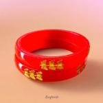 Plastic Gold-plated Bangle Set | Affordable Fashion Jewelry