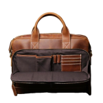 Personalized 16" Leather Briefcase | Full Grain Leather Messenger Bag | Laptop Crossbody Bag | Best Gift Idea | Jaipurio Artisanal Leather Collection