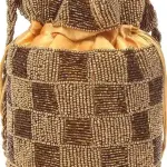 Handmade Zari Work Wedding Potli: Luxury Embroidered Handbag | Traditional Indian Bridal Purse | Handcrafted Evening Bag | Designer Women's Potli