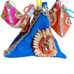 Colorful Jute Potli Bags: Wedding Return Gift Favor Bags | Traditional Indian Mehendi & Nikah Favors | Dry Fruit Gift Pouches | Bulk Wedding Potlis