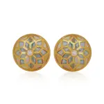 Plique-à-jour Cufflinks - Buy Premium Translucent Enamel | Jaipurio