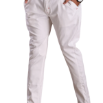 Personalized Premium Men's Breeches | Pure White Cotton Riding Pants | Custom-Made Indian Equestrian Style | Comfortable Belt Closure | Being Brothers